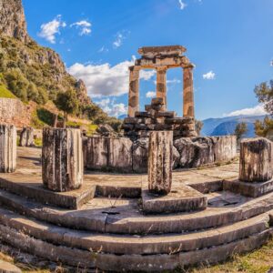 Classical Greece delphi temple