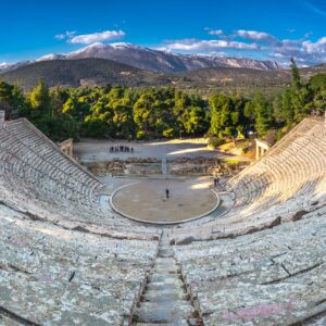 Classical Greece epidaurus theater